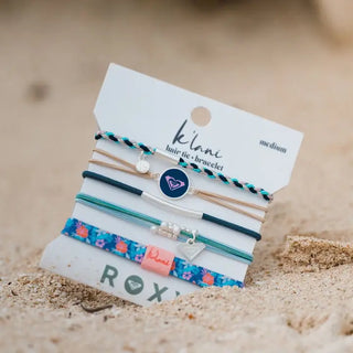 "Roxy Ocean Bloom" Hair Tie Bracelets