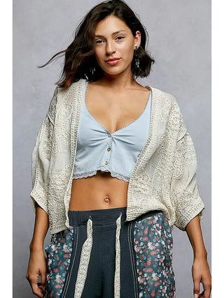 Lindsey Natural Cardigan