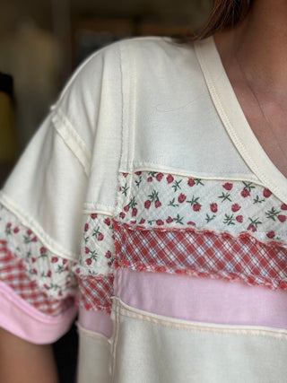 Cottage Rose Top