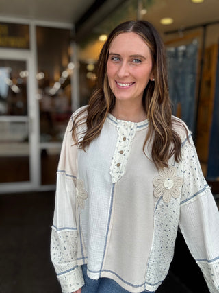 Pearl Petals Top