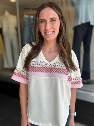 Cottage Rose Top