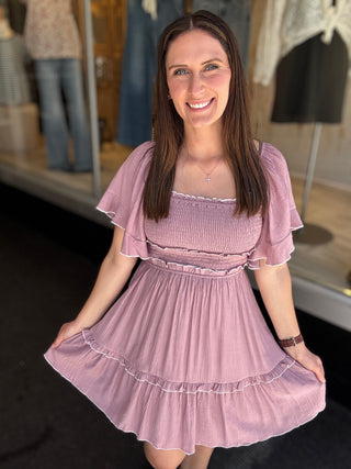 Delicate Mauve Dress