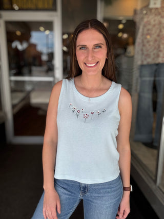 Blake Bloom Blue Tank