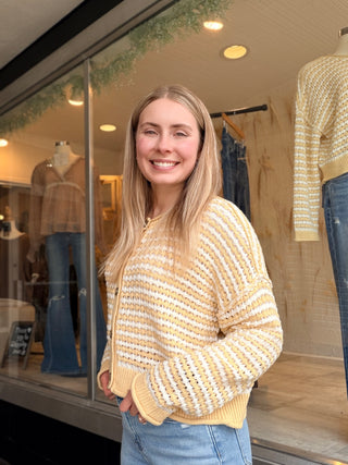 Sunshine Crochet Cardigan