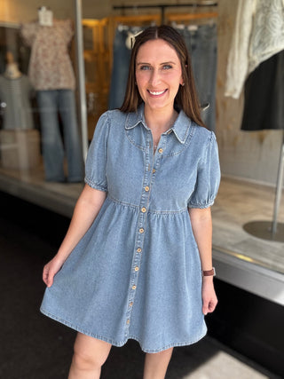 Elizabeth Denim Dress
