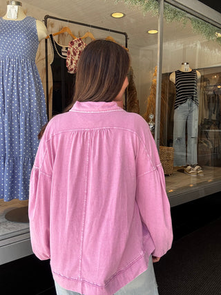 Cotton Candy Mineral Henley