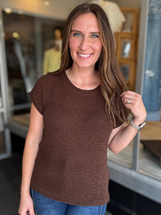Coffee Bean Sweater Top