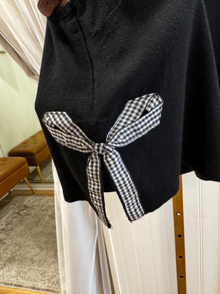 Elara Gingham Bow Tank