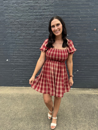 Zelda Plaid Dress