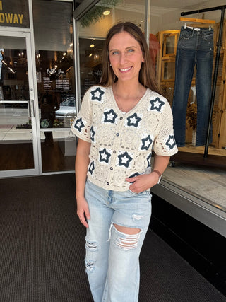 Tera Stars Cardigan