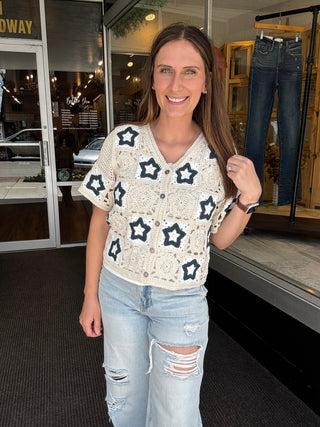 Tera Stars Cardigan