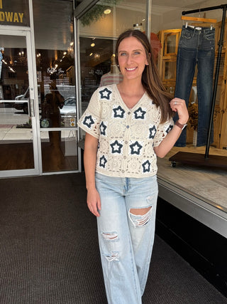 Tera Stars Cardigan