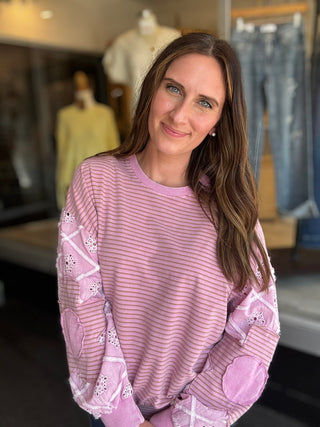 Pink Petals Pullover