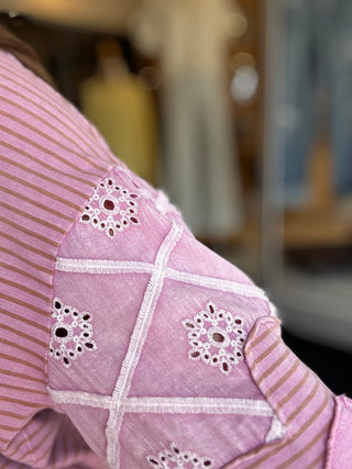 Pink Petals Pullover