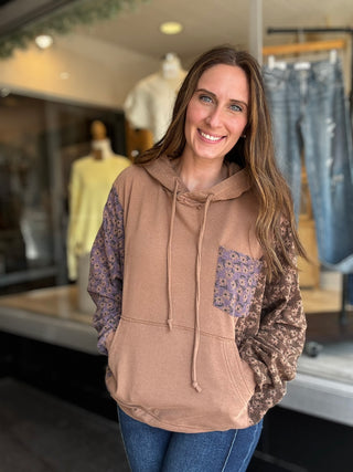 Modern Brown Sweatshirt