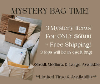 3 Mystery Top Grab Bag