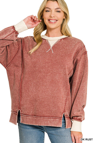 Rust & Relaxed Pullover