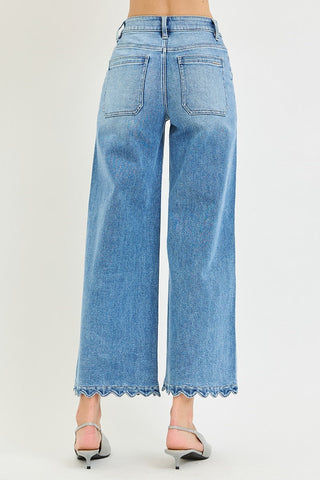 Maisie High Scalloped Wide 27.5"