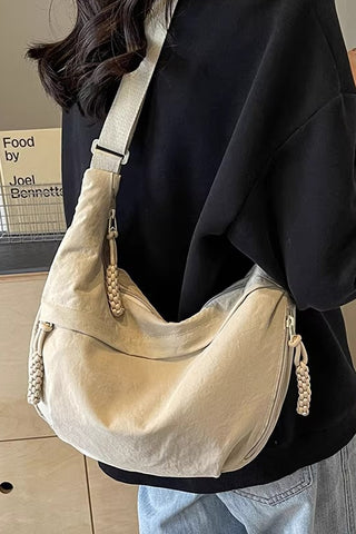Everyday Slouchy Bag-Beige