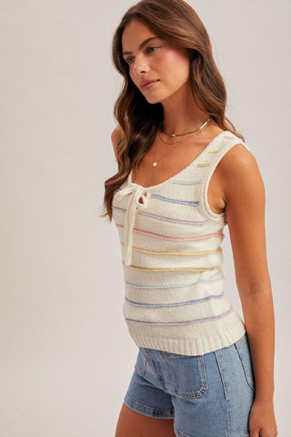 Rainbow Stripe Tank