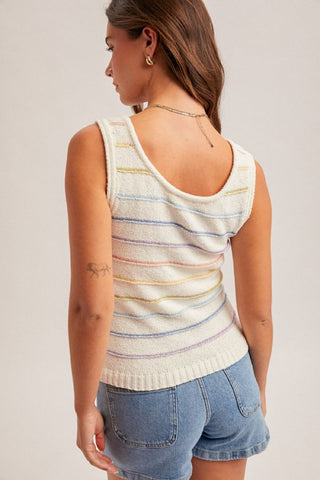 Rainbow Stripe Tank