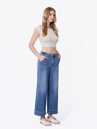 Enviably High Baggy Wide 27"