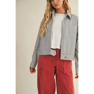 Patch Pocket Denim Jacket