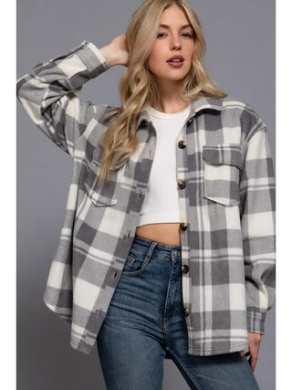 Holly Grey Plaid