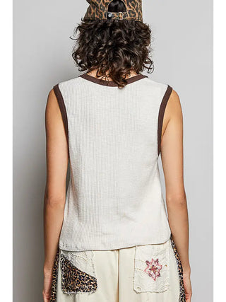 Ella Cream Stud Top