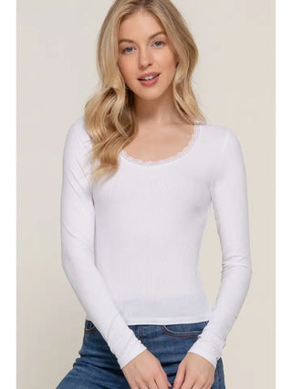 Classic White Lace Trim