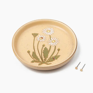 Daisy Dish & Stud Earring Set