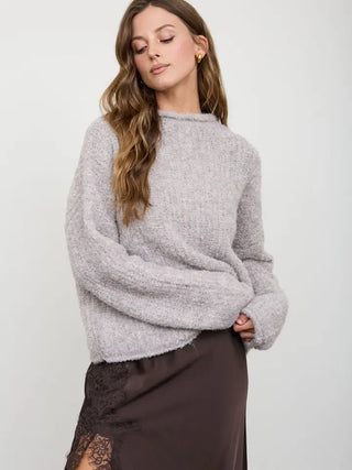 Cloud Nine Fuzzy Sweater