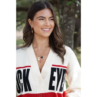 Ohio State Buckeyes Ball Bead