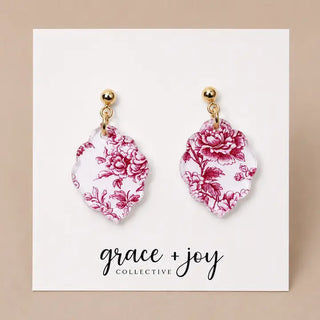 Pink and White Chinoiserie