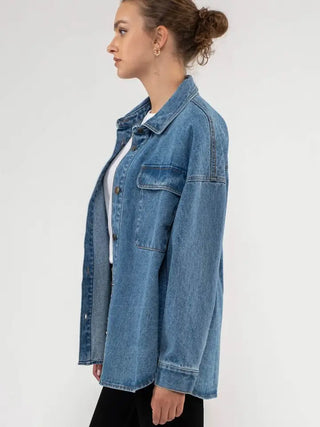 Everyday Denim Shacket