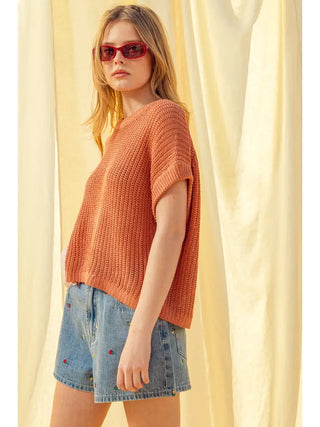 Sienna Coral Blouse