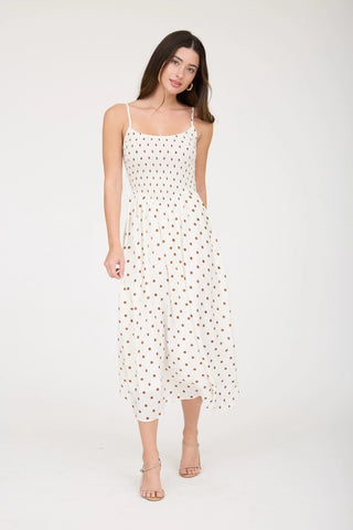 Lovin' White You Polka Dot