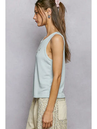 Blake Bloom Blue Tank