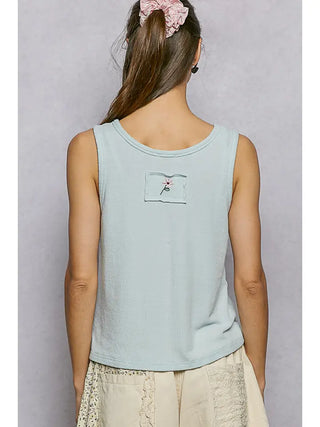 Blake Bloom Blue Tank