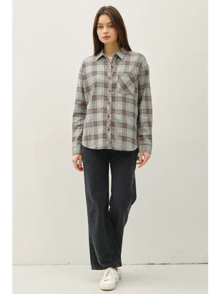 Only Option Cotton Plaid