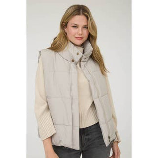 Puffer Up- Cement Vest