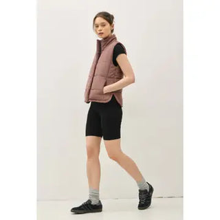 Color-Suede Like Vest