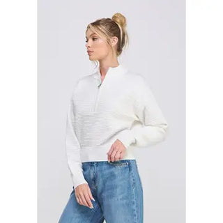 Lena White Pure Pullover