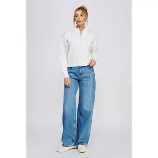 Lena White Pure Pullover