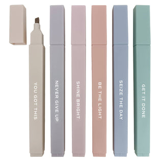 Neutral Highlighter Set - Stationery Set & Decor