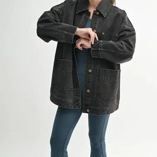 All Oversized Black Jacket