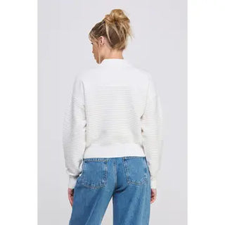Lena White Pure Pullover