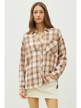 Styled Simple Mocha Plaid