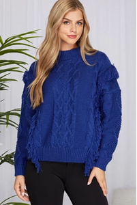 Cobalt Blue Sweater