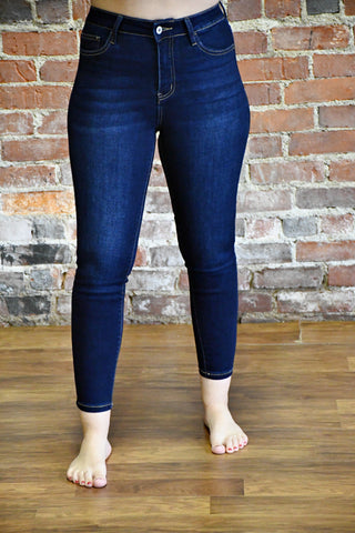 Mercy High Rise Cropped Skinny
